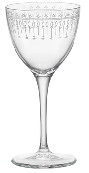 Коктейльний келих Nick&Nora з візерунком, 155 мл, Bartender 122113MDG121613 фото